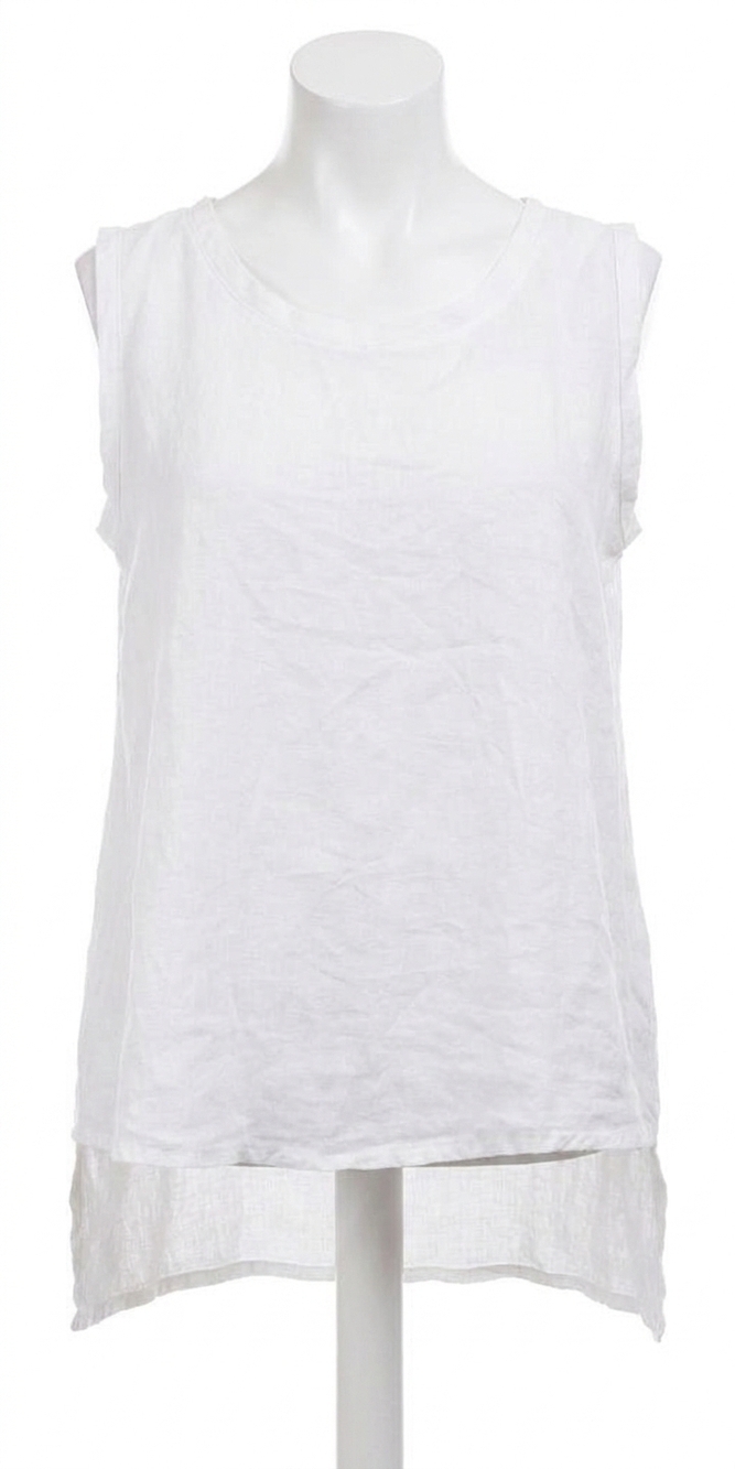 NEW GIGI MODA gloria sleeveless top in white - Picture 1 of 3